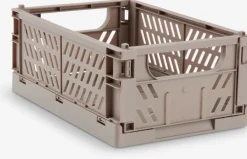 Todas Las Cestas|Almacenaje De Plástico>JYSK MILASCesta MILAS A16xL25xA10cm plegable Gris