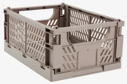 Todas Las Cestas|Almacenaje De Plástico>JYSK MILASCesta MILAS A25xL34xA15cm plegable Gris