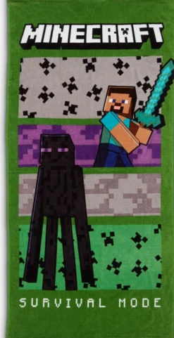 Toallas De Lavabo|Toallas De Manos>JYSK MINECRAFTGOLDToalla de ducha MINECRAFT 70x140
