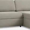 Sofás Cama|Sofás Cama>JYSK MOMMARKSofá cama chaise longue MOMMARK tela beis