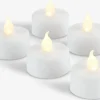 Velas LED>JYSK MORGANVelitas LED MORGAN con temporizador 6 unidades