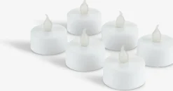 Velas LED>JYSK MORGANVelitas LED MORGAN con temporizador 6 unidades