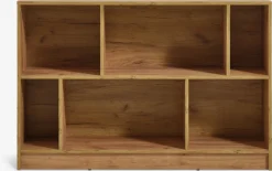 Estanterias Y Librerías|Estanterias Y Librerías>JYSK MOSBJERGLibrería MOSBJERG 6 estantes color Roble salvaje natural
