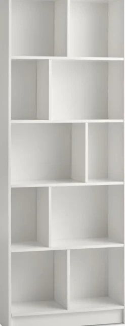 Estanterias Y Librerías|Estanterias Y Librerías>JYSK MOSBJERGLibrería MOSBJERG 10 estantes Blanco