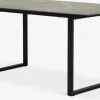Mesas De Comedor>JYSK MOSELUNDMesa de comedor MOSELUND 90x180 cerámica negro