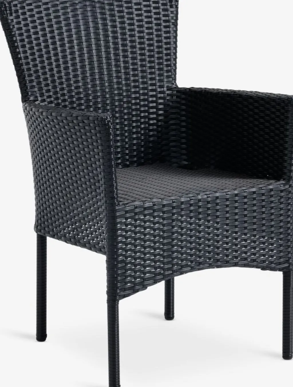 Conjuntos Mesa Y Sillas De Jardín>JYSK MOSS + AIDTMesa MOSS L214/315 gris + 4 sillas AIDT negro