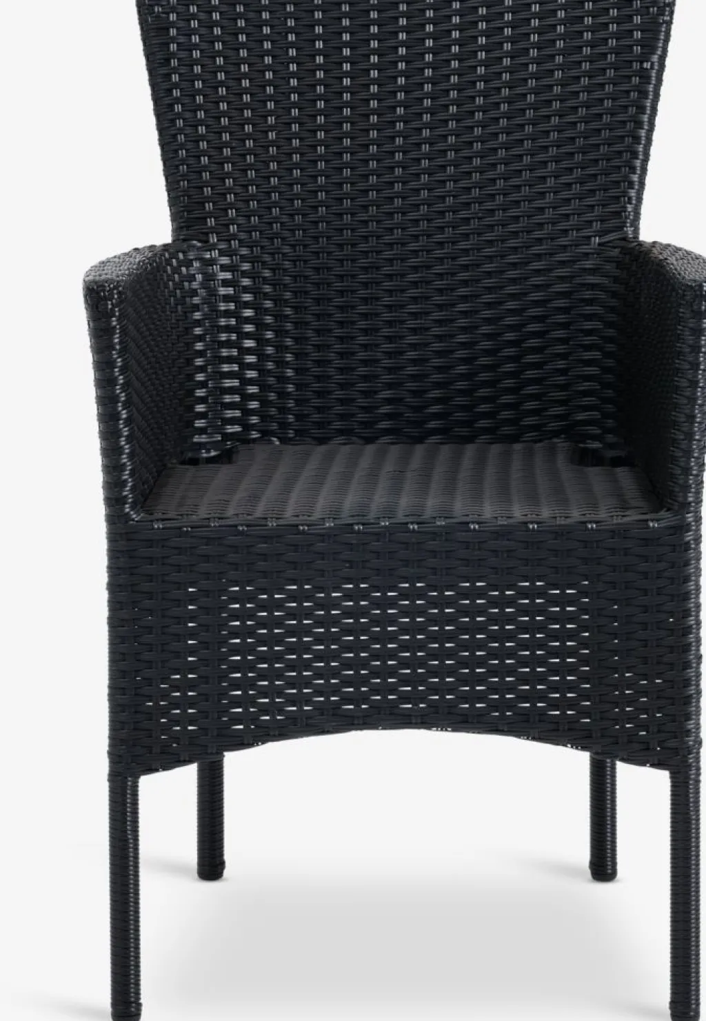 Conjuntos Mesa Y Sillas De Jardín>JYSK MOSS + AIDTMesa MOSS L214/315 gris + 4 sillas AIDT negro