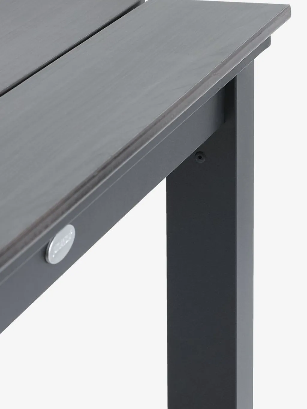 Conjuntos Mesa Y Sillas De Jardín>JUTLANDIA MOSS + MYSENMesa MOSS L214/315 + 4 sillas MYSEN gris
