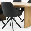 Mesas De Comedor|Conjuntos De Comedor>JYSK MUNKEBY + ROSTRUPMesa MUNKEBY L220 roble cálido + 4 sillas ROSTRUP negro
