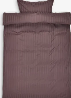 Juegos De Funda Nórdica>KRONBORG NELLGOLDJuego funda nórdica satén NELL 155x220 uva empolvada Uva empolvado
