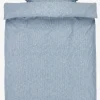 Juegos De Funda Nórdica>KRONBORG NINNAGOLDJuego funda nórdica hilo teñido NINNA 155x220 azul