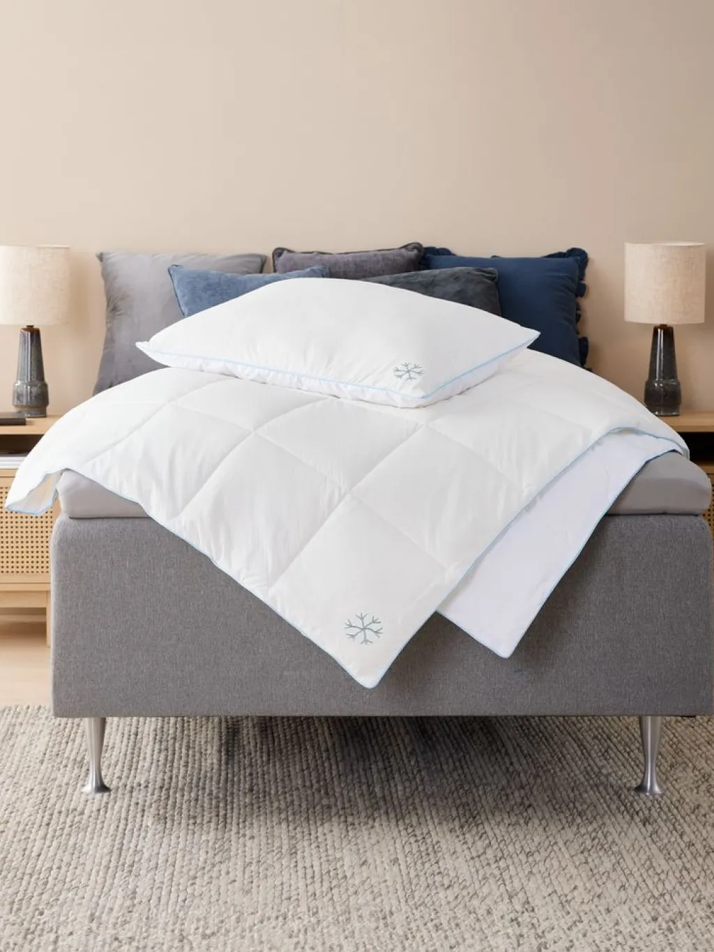Almohadas De Fibra>KRONBORG NJUNISGOLDAlmohada de fibra 50x70 NJUNIS