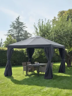Cenadores Y Pérgolas>JYSK NORDMARKACenador NORDMARKA A3xL3xA2,78m Gris