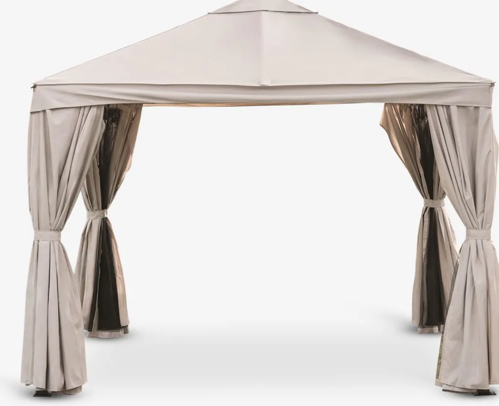 Cenadores Y Pérgolas>JYSK NORDMARKACenador NORDMARKA A3xL3xA2,78m beis Beige