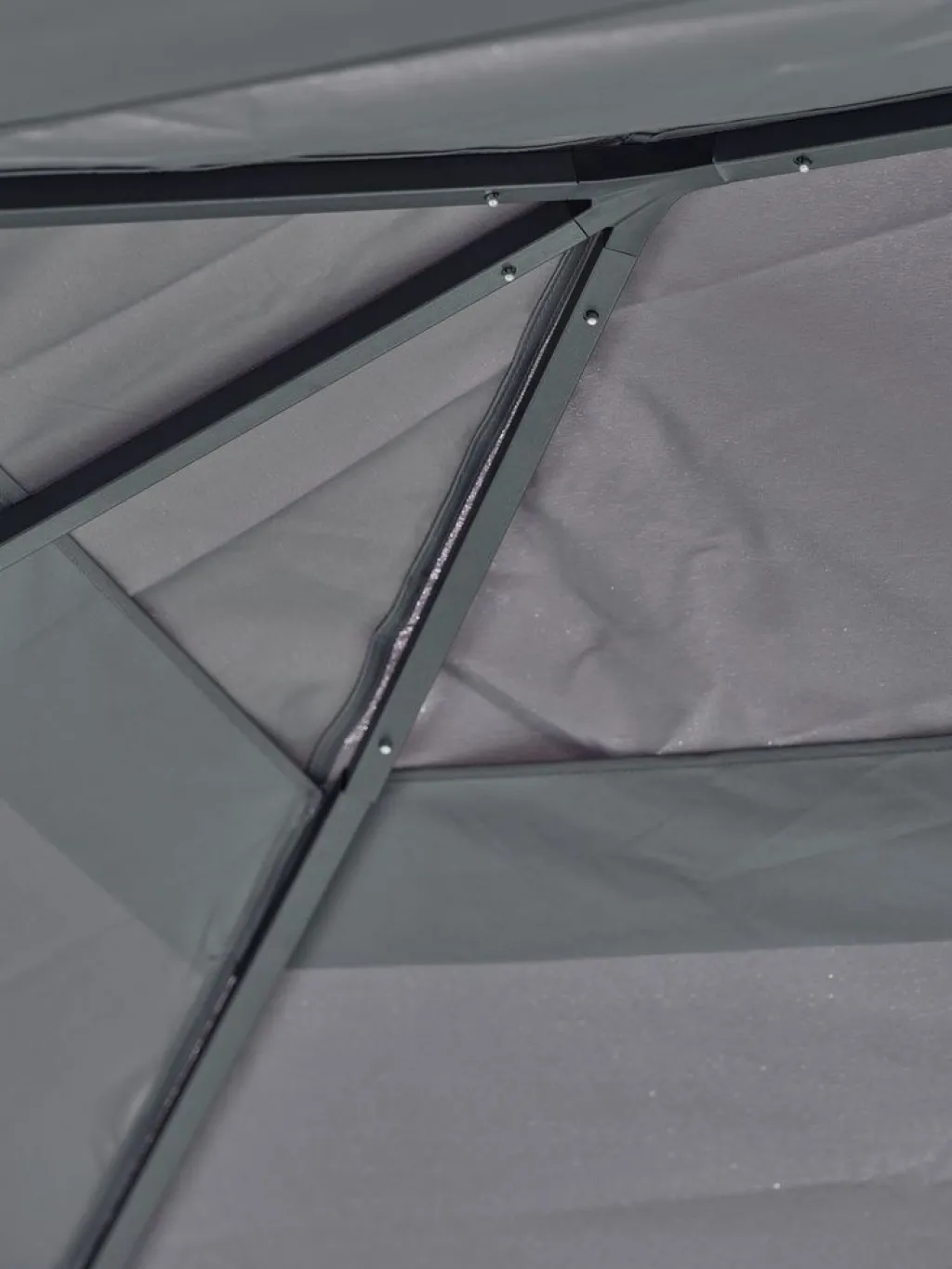 Cenadores Y Pérgolas>JYSK NORDMARKATecho del cenador NORDMARKA A3xL4m Gris