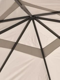 Cenadores Y Pérgolas>JYSK NORDMARKATecho del cenador NORDMARKA A3xL3m beis Beige