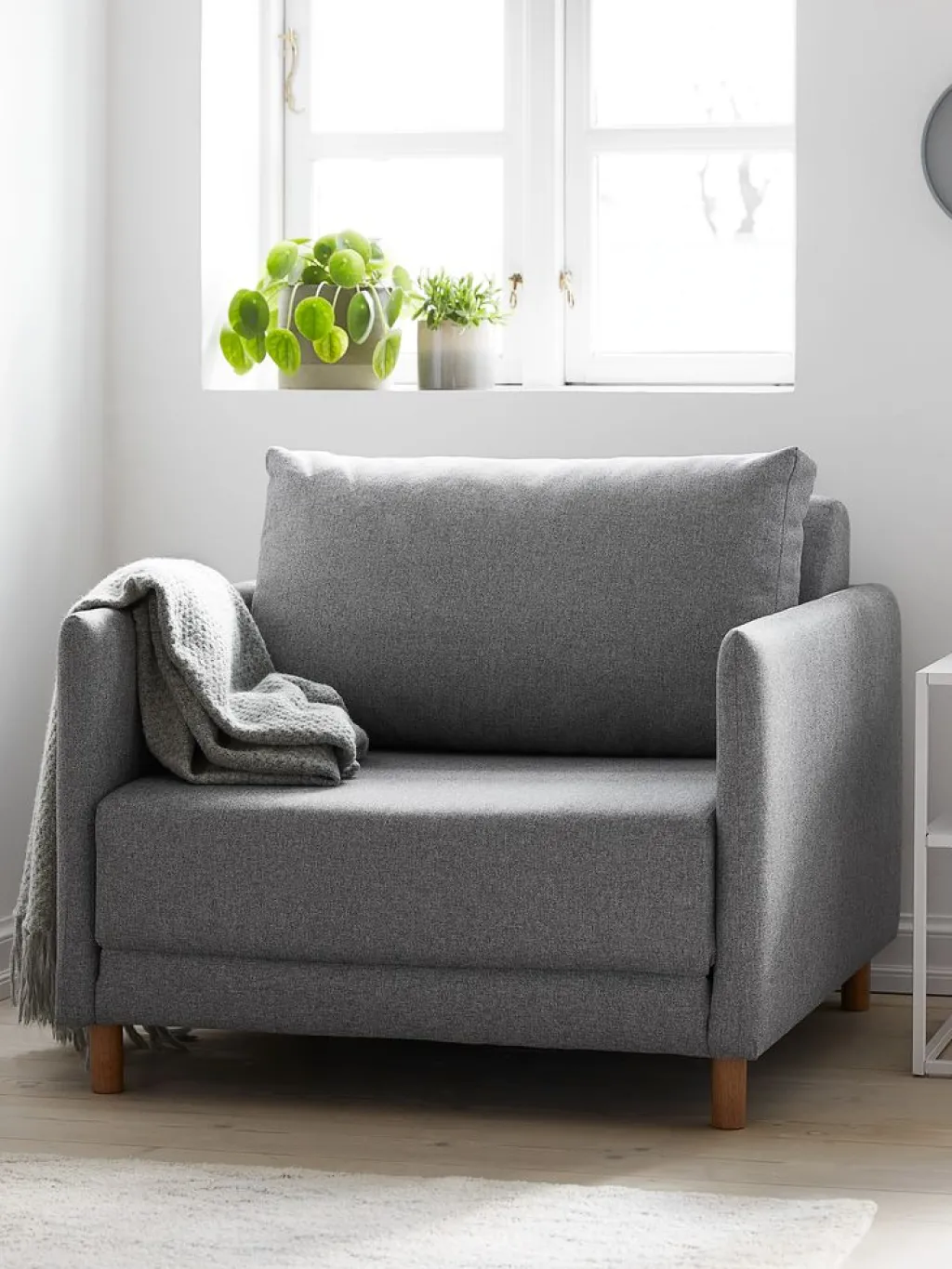 Sofás Cama|Sofás Cama>JYSK NORODDENSillón cama NORODDEN gris claro