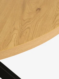 Mesas De Comedor>JYSK NORTOFTMesa de comedor NORTOFT Ø120 color roble cálido/negro