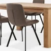 Mesas De Comedor|Conjuntos De Comedor>JYSK OLDE + MELBYMesa OLDE L160 roble + 4 sillas MELBY marrón claro/negro