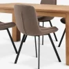 Mesas De Comedor|Conjuntos De Comedor>JYSK OLDE + MELBYMesa OLDE L200 roble + 4 sillas MELBY marrón claro/negro