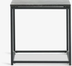 Mesas De Jardín|Muebles De Jardín>JYSK OLDHUSEMesa auxiliar OLDHUSE A45xL45xA45 negro