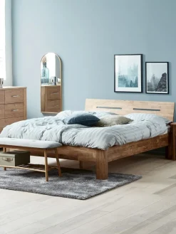 Estructuras De Cama|90 X 190 Cm>Royal Oak OLSKEREstructura cama OLSKER 135x190 Roble natural