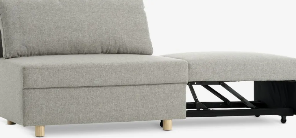 Sofás Cama|Sofás Cama>JYSK OLSTRUPSofá cama OLSTRUP 1,5 plazas tela gris
