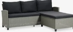 Muebles De Jardín>JYSK ONDRUPSofá de exterior con chaise longue ONDRUP 3 plazas gris