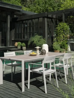 Mesas De Jardín>JYSK OTTERUPMesa de jardín OTTERUP A90xL207 beis