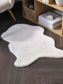 Alfombras De Piel>JYSK OXELAlfombra de piel sintética OXEL 60x90 Blanco