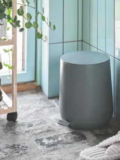 Cubos De Baño|Cuidado Personal>JYSK OXIECubo con pedal OXIE 5L con cierre suave Gris oscuro
