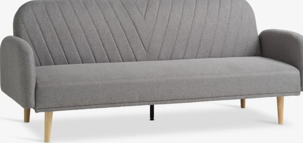 Sofás Cama|Sofás Cama>JYSK PARADISSofá cama PARADIS tela /color roble Gris claro