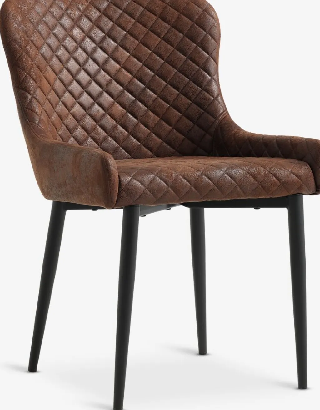 Sillas De Comedor>JYSK PEBRINGESilla de comedor PEBRINGE marrón envejecido/negro Envejecido, Marrón