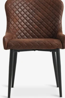 Sillas De Comedor>JYSK PEBRINGESilla de comedor PEBRINGE marrón envejecido/negro Envejecido, Marrón