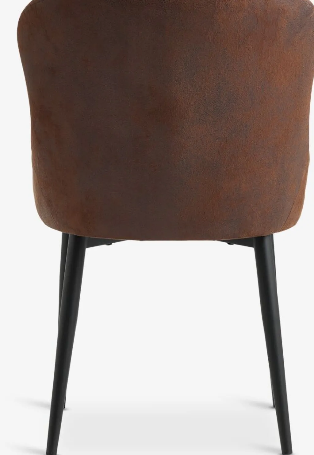 Sillas De Comedor>JYSK PEBRINGESilla de comedor PEBRINGE marrón envejecido/negro Envejecido, Marrón