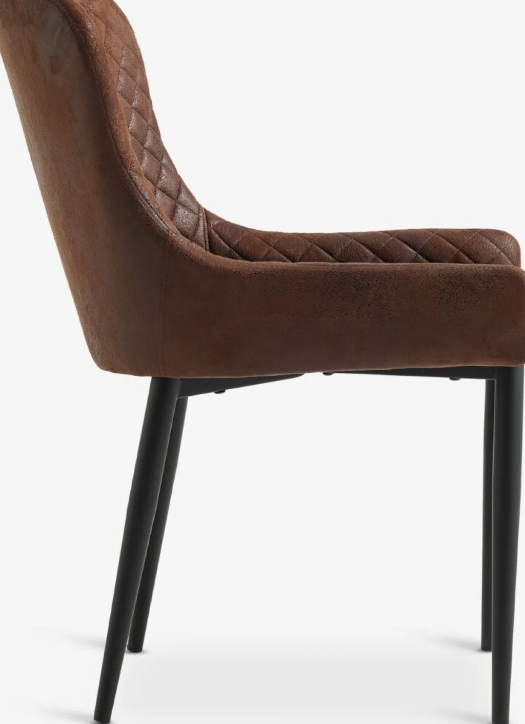 Sillas De Comedor>JYSK PEBRINGESilla de comedor PEBRINGE marrón envejecido/negro Envejecido, Marrón