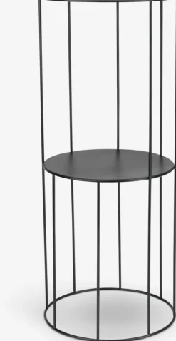 Accesorios Decoracion>JYSK PELLESoporte PELLE Ø25xA60cm negro
