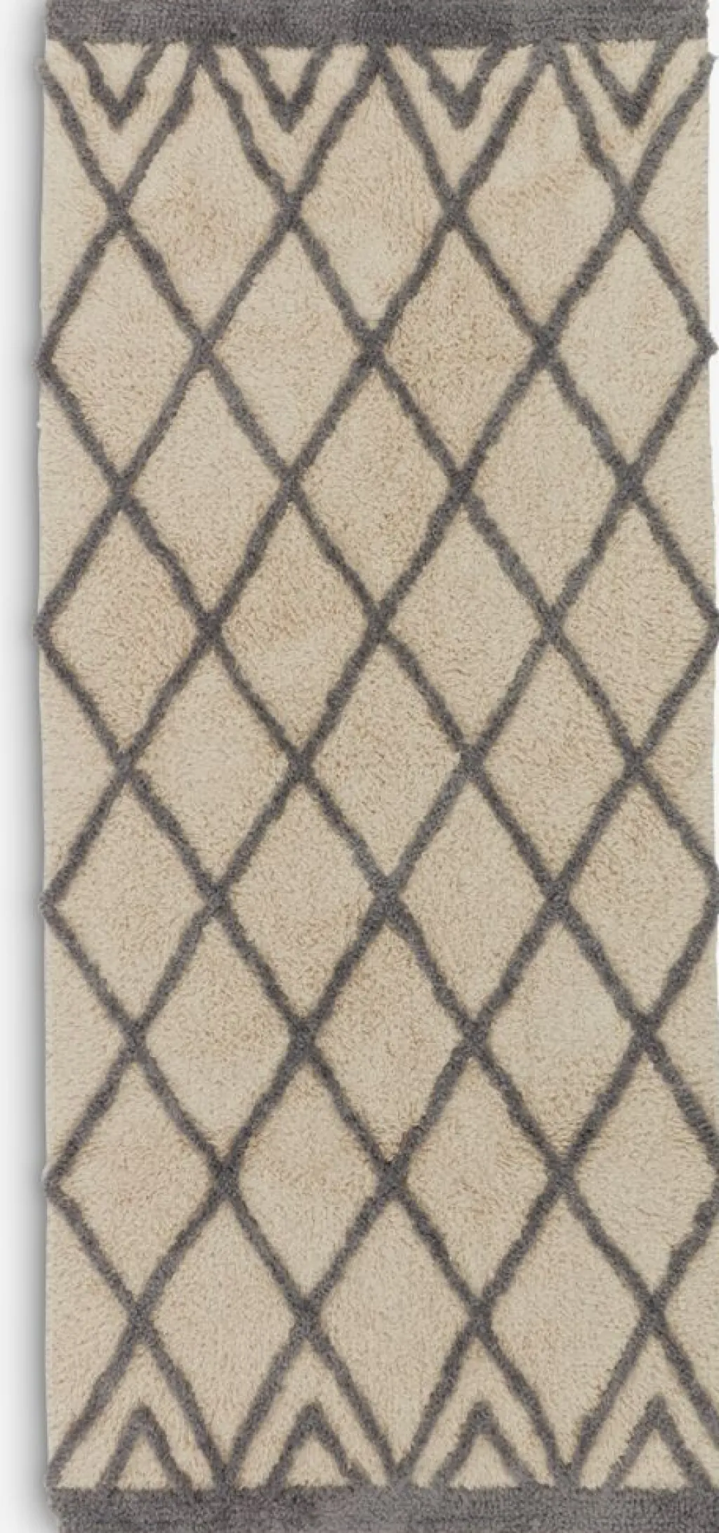 Alfombras Pequeñas|Alfombras>JYSK PENGEURTAlfombra PENGEURT 70x160 blanco crudo/gris