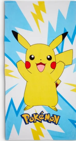 Toallas De Lavabo|Toallas De Manos>JYSK POKEMONGOLDToalla de ducha POKEMON 70x140