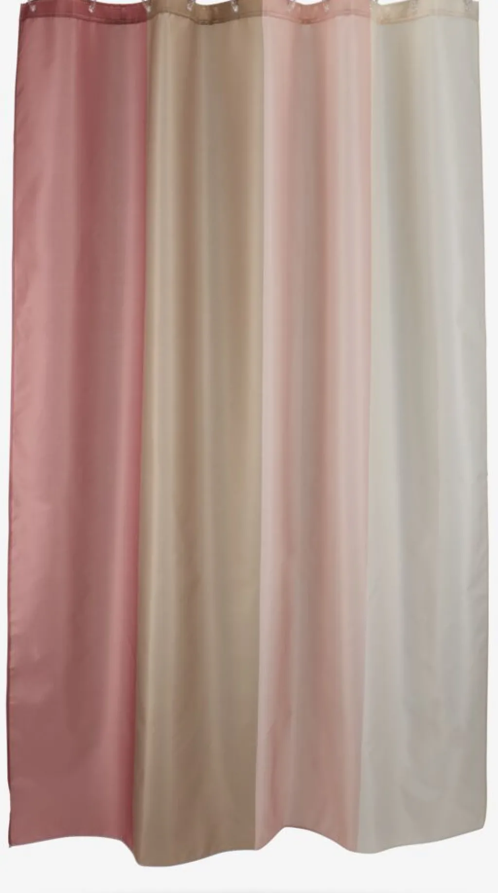 Cortinas De Baño>JYSK RAKSTAPLUSCortina de ducha RAKSTA 150x200cm rosa