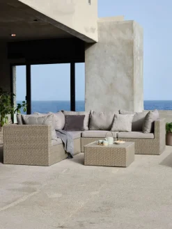 Muebles De Jardín>JYSK RAVNDRUPMódulo de jardín rinconero/final RAVNDRUP natural