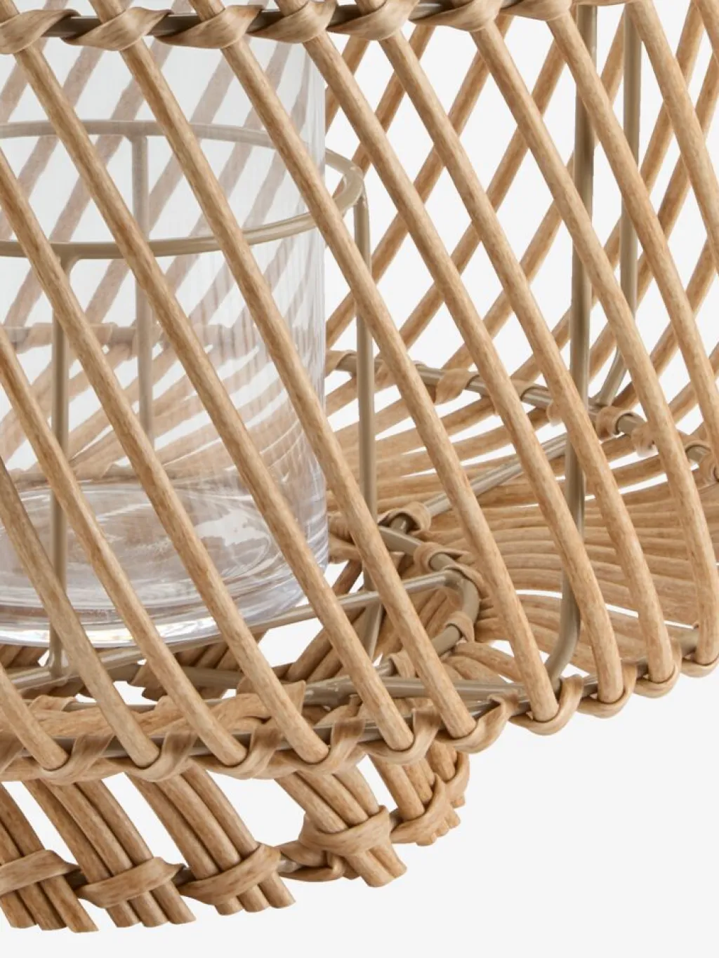 Iluminación Exterior>JYSK REGNBUEFarol REGNBUE Ø32xA43cm natural
