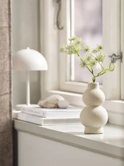 Jarrones>JYSK REGNVALDJarrón REGNVALD Ø8xA16cm blanco