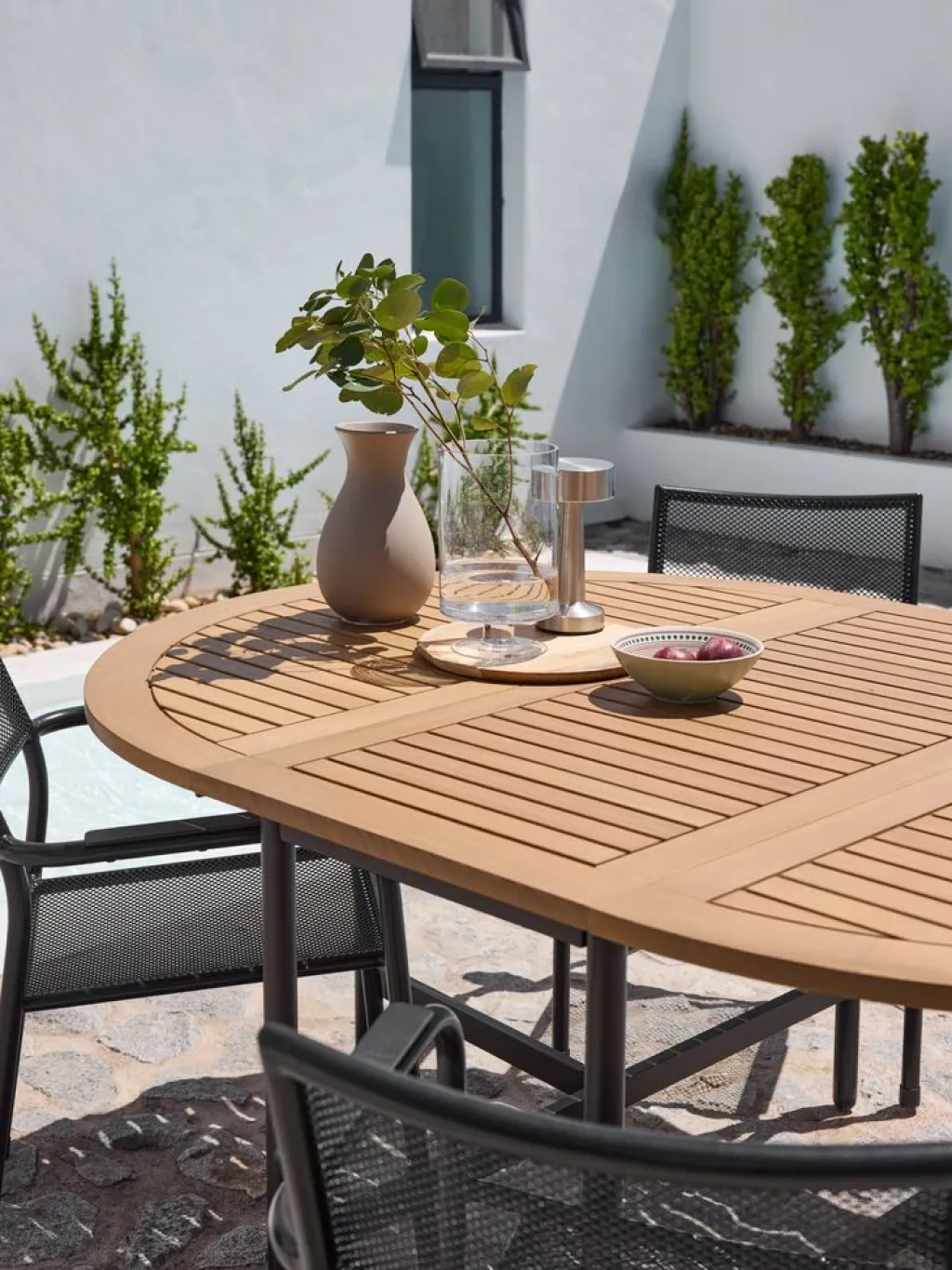 Mesas De Jardín>JYSK RENAMesa de jardín RENA A121xL59/175 madera dura
