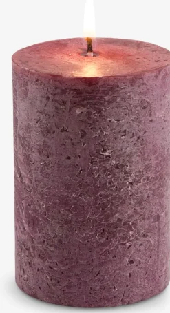 Velas Y Servilletas|Velas Y Servilletas>JYSK RENEVela pilar RENE Ø7xA10cm Castaño