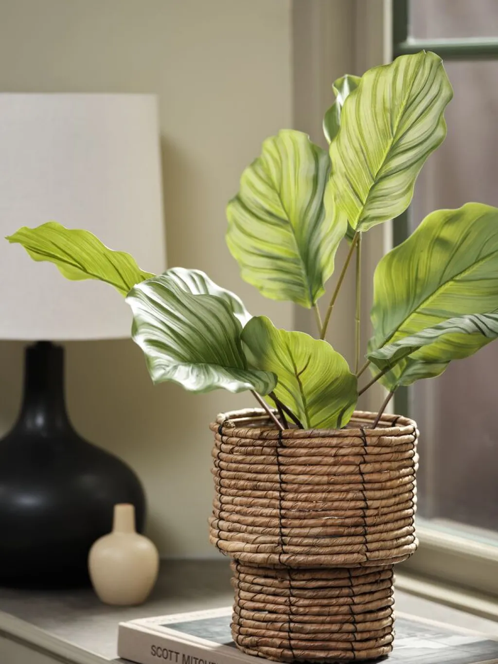 Plantas Artificiales>JYSK ROLFPlanta artificial ROLF A55cm verde