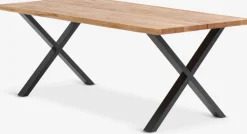 Mesas De Comedor>Royal Oak ROSLEVMesa de comedor ROSLEV 95x200 roble natural/negro