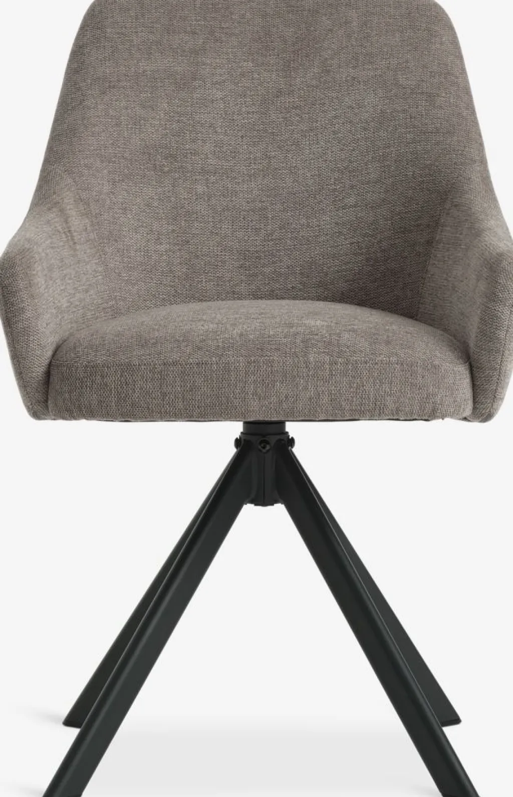 Sillas De Comedor>JYSK ROSTRUPSilla de comedor ROSTRUP giratoria tela /negro Arena