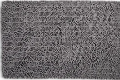 Alfombras De Baño>JYSK ROSVIKPLUSAlfombrilla de baño ROSVIK 50x80cm chenilla Gris