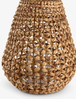 Iluminación Exterior>JYSK ROVTERNEFarol ROVTERNE Ø32xA38cm marrón